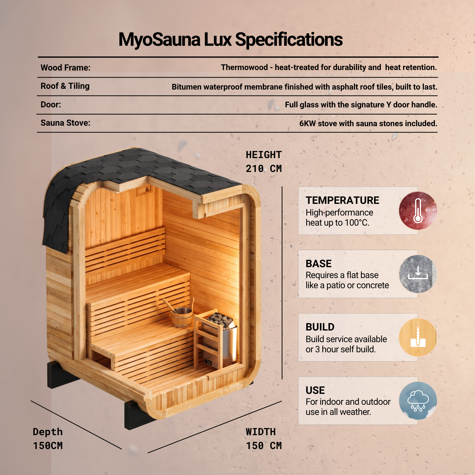 MyoSauna Lux