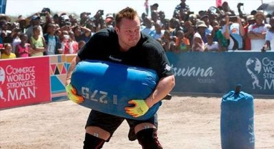 The man who carries the weight, meet Adam Bishop