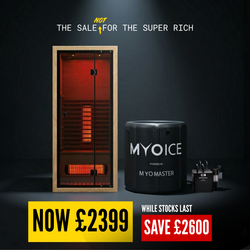 MyoSauna Infrared, MyoIce Elite and MyoChill