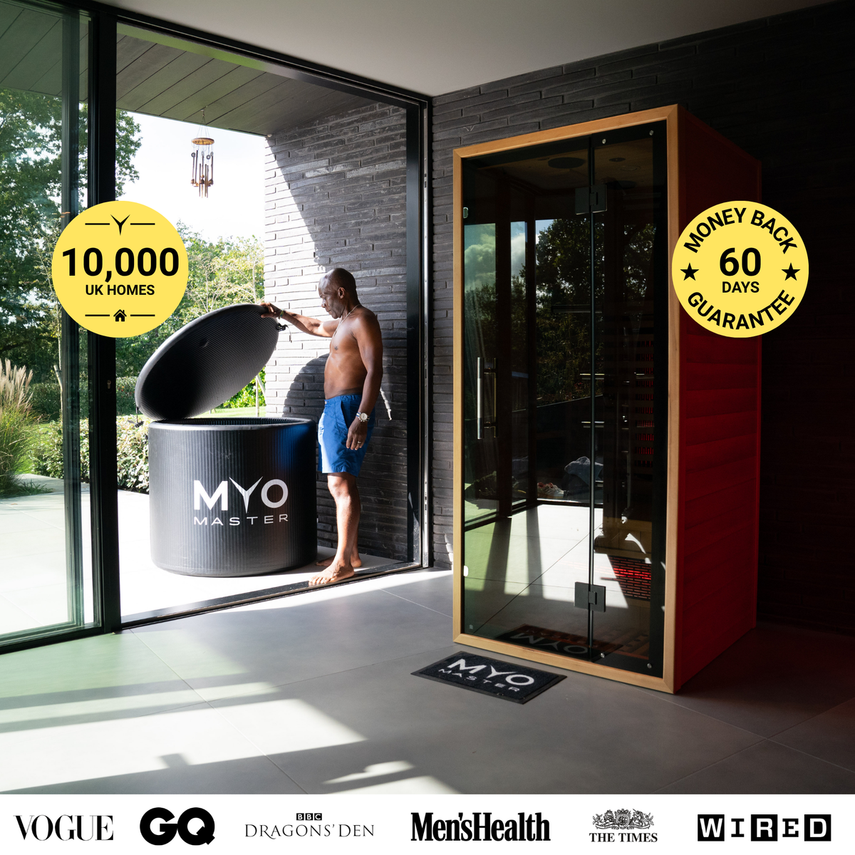 MyoSauna Infrared, Myoice Pro, MyoChill