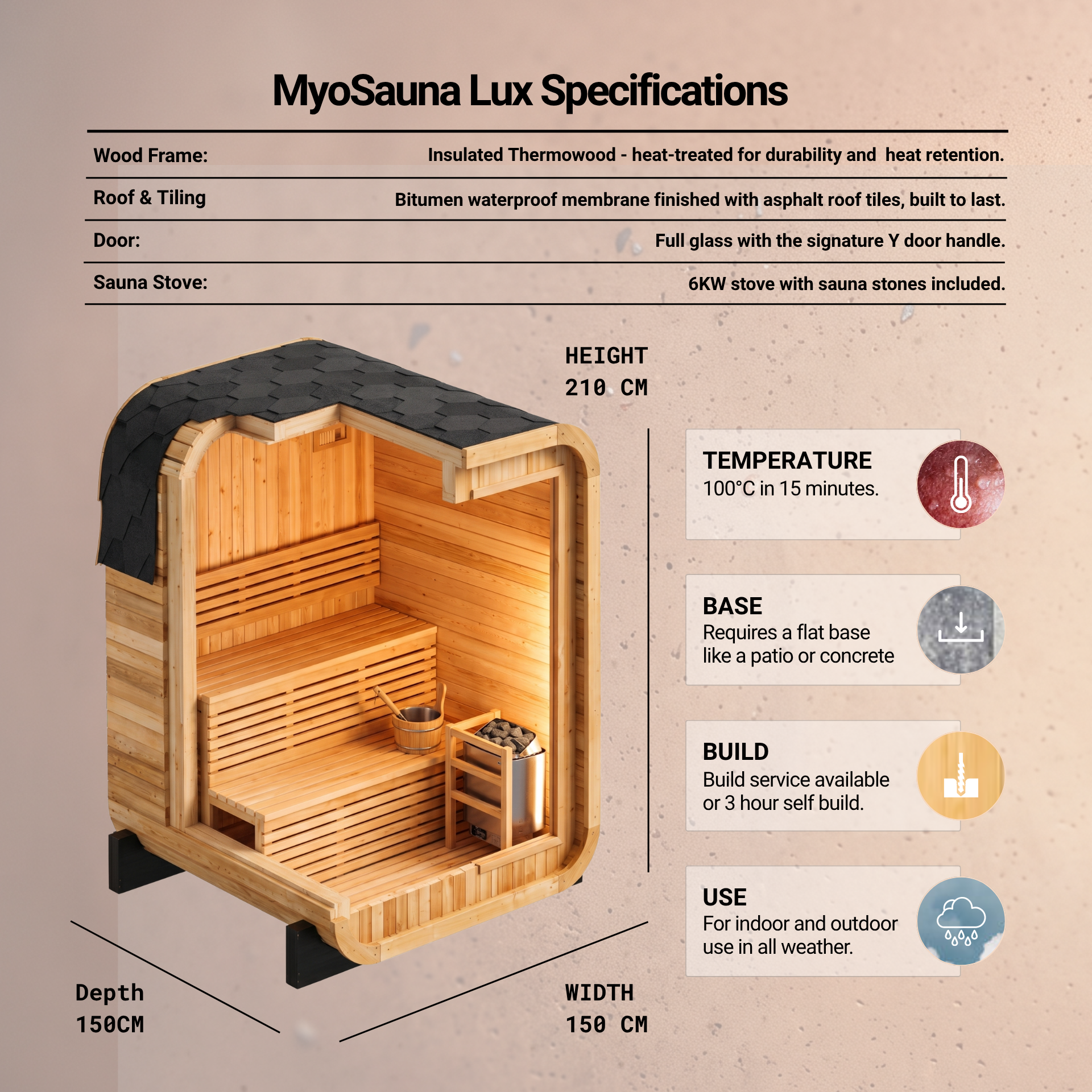 MyoSauna Lux