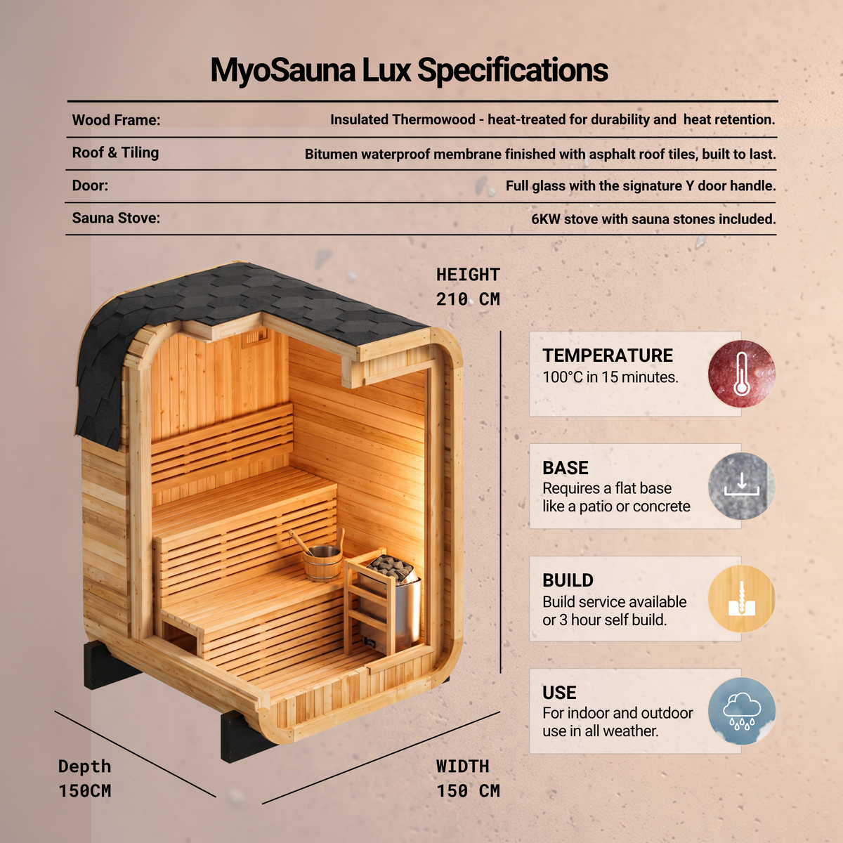 MyoSauna Lux
