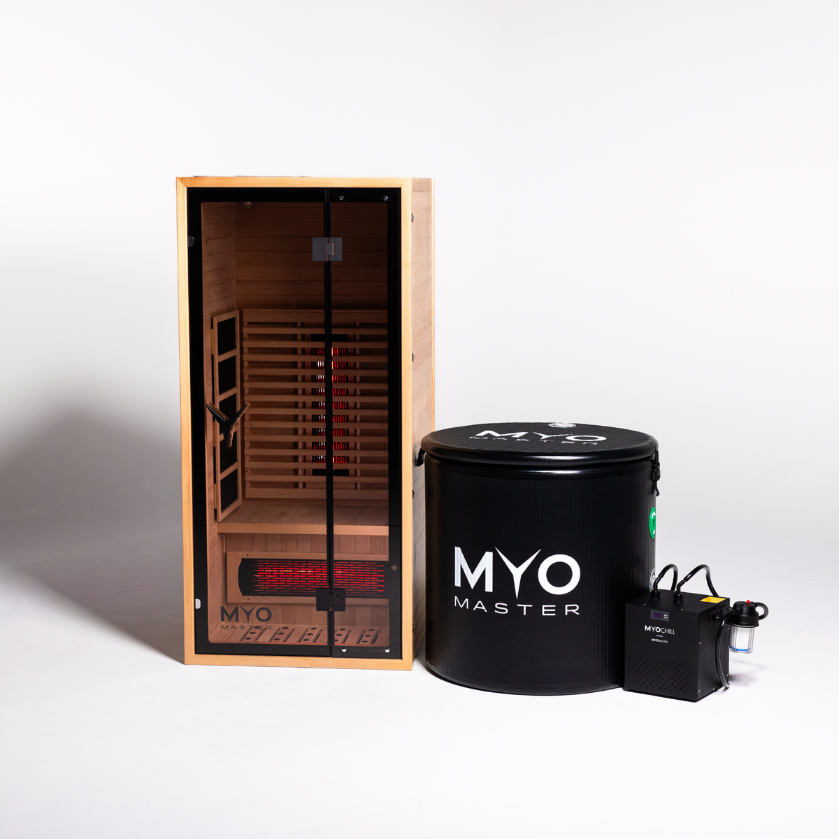 MyoSauna Infrared, Myoice Pro, MyoChill