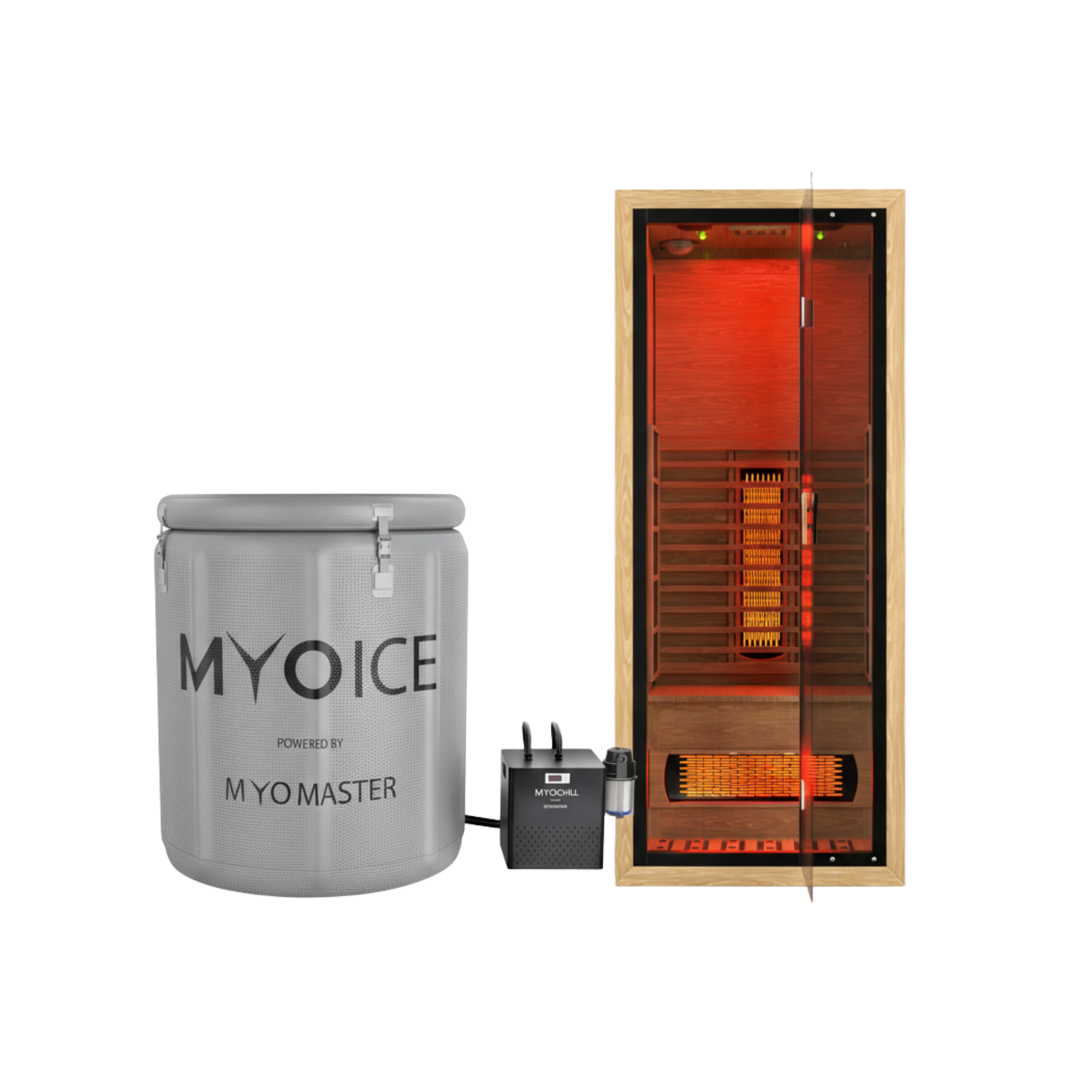 MyoSauna Infrared, MyoIce Elite and MyoChill