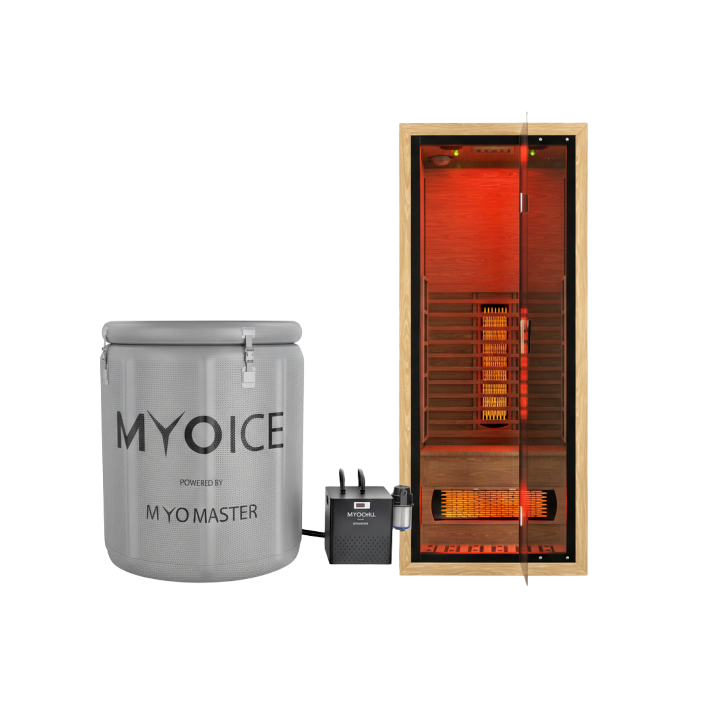 MyoSauna Infrared, MyoIce Elite and MyoChill